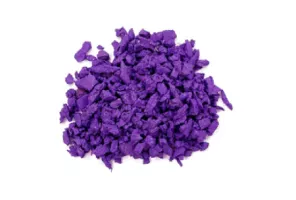 Сиреневая резиновая крошка